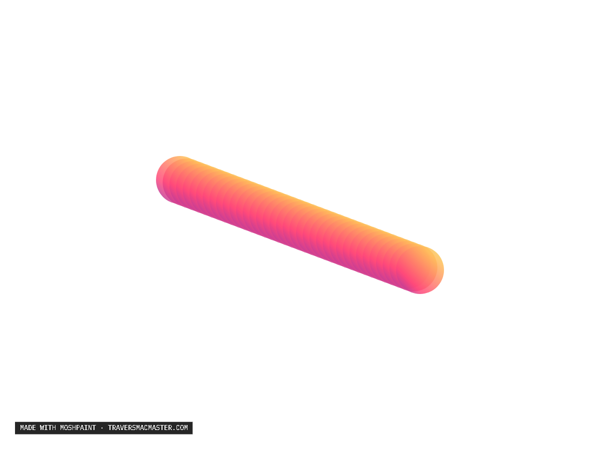 Artwork output from MoshPaint